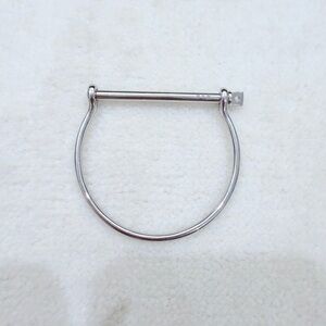 Miansai 925 sterling silver thin screw cuff “Ben” Engraved